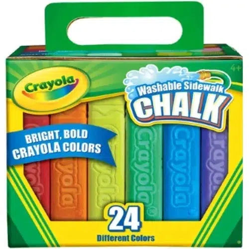 Gises Crayola Jumbo Cuadrados Estuche Con 24 Colores