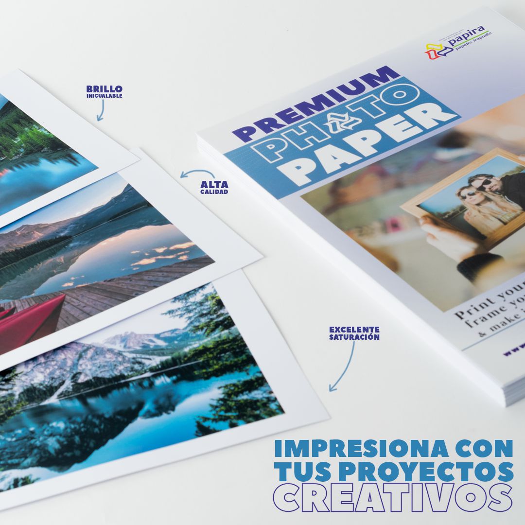 Papel Fotográfico Glossy Tamaño Carta Papira