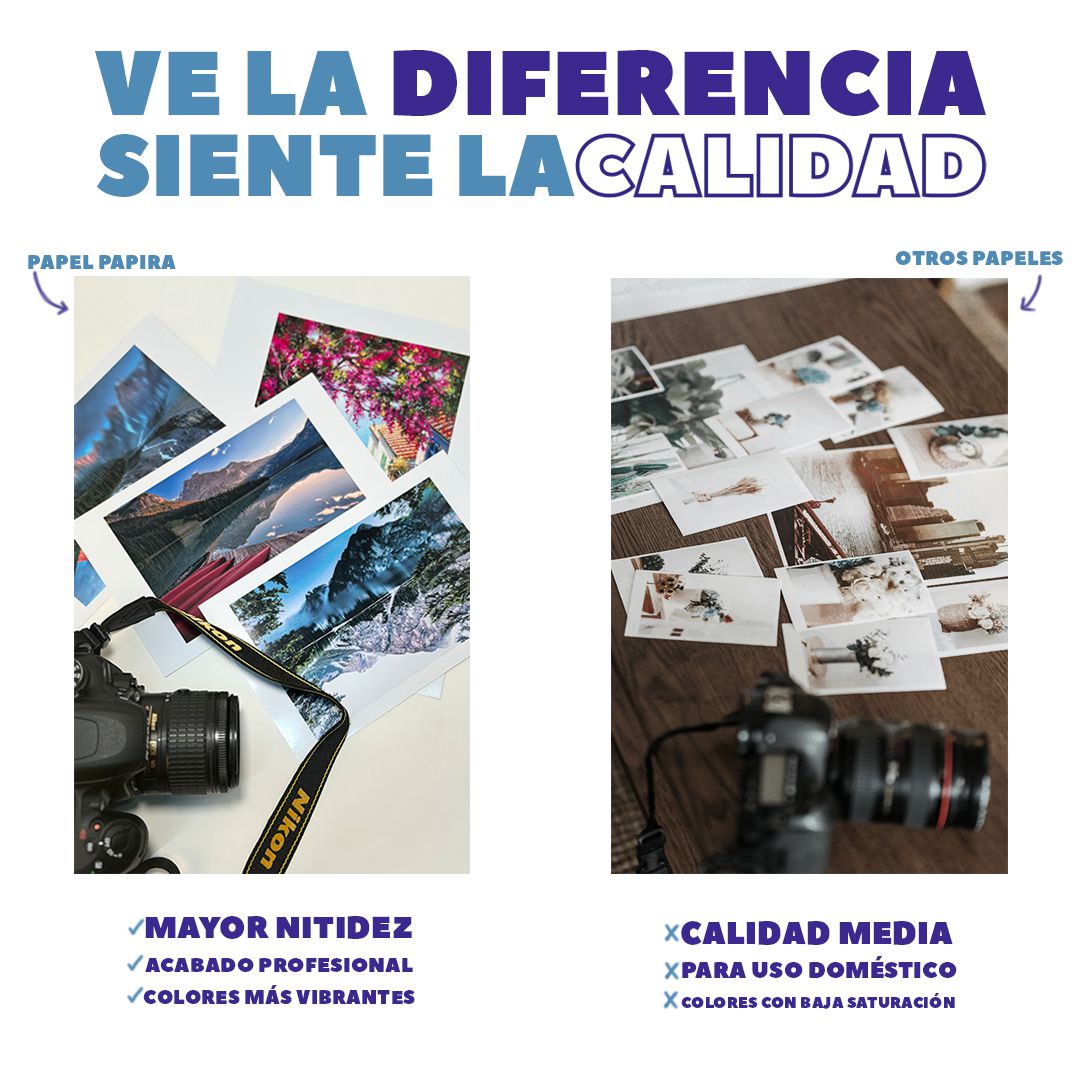 Papel Fotográfico Glossy Tamaño Carta Papira