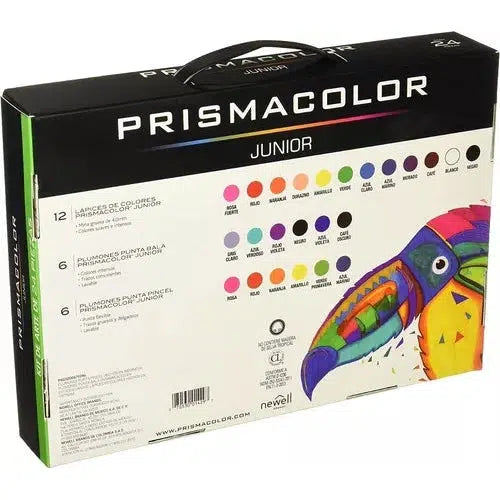 Kit De Arte Prismacolor Junior Lápices Y Plumones 24 Piezas