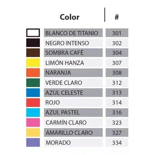 Kit Pinturas Acrílicas Politec 12 Colores 10 Ml C/u y Pincel