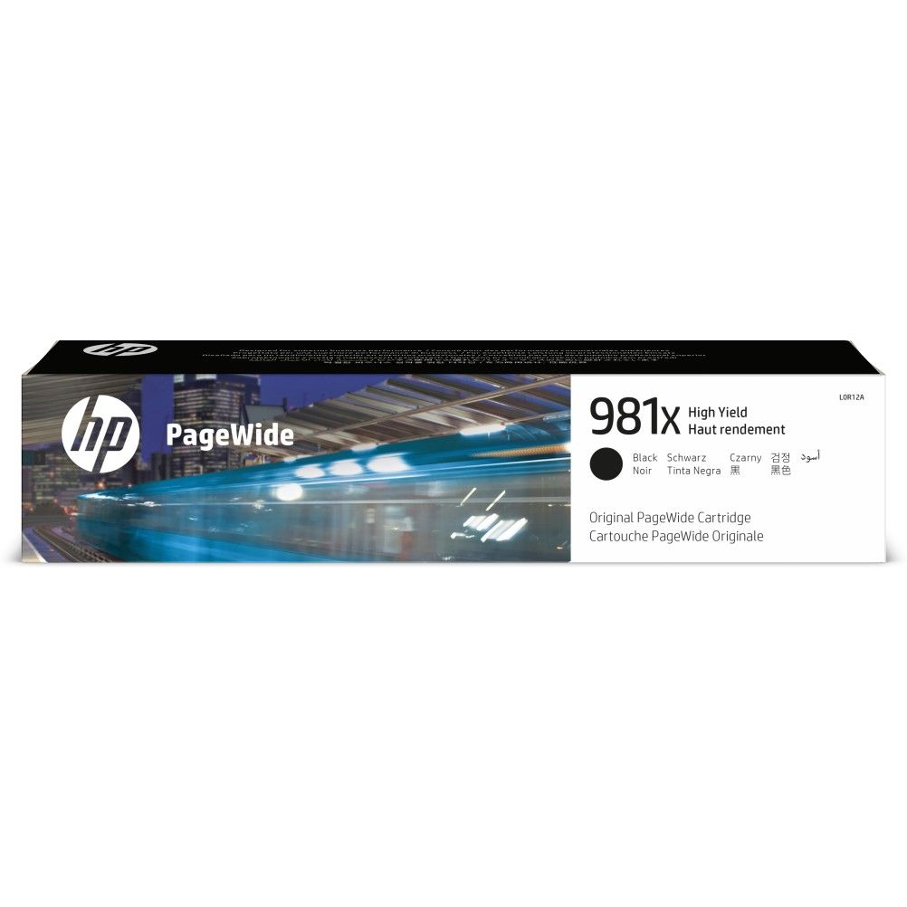 Cartucho de Tinta HP 981X Negro 11000 Página(s) HP PageWide Enterprise 556, 586