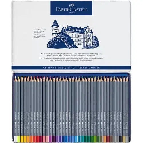 Lápices Colores Acuarelables Faber Castell Goldfaber Aqua 36