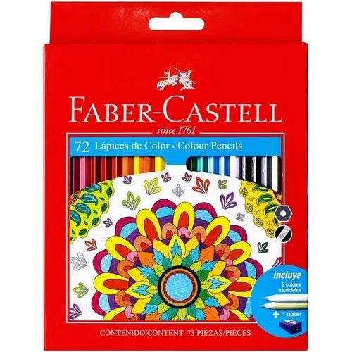 Lápices De Colores Faber Castell Profesional Hexagonal 60 Piezas