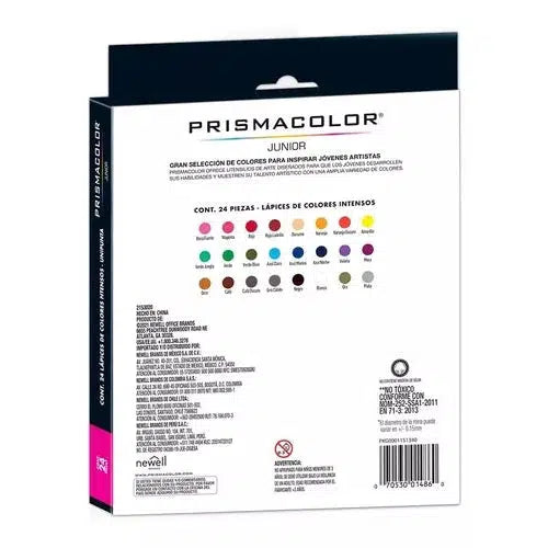 Lápices De Colores Prismacolor Junior Caja Con 24 Piezas