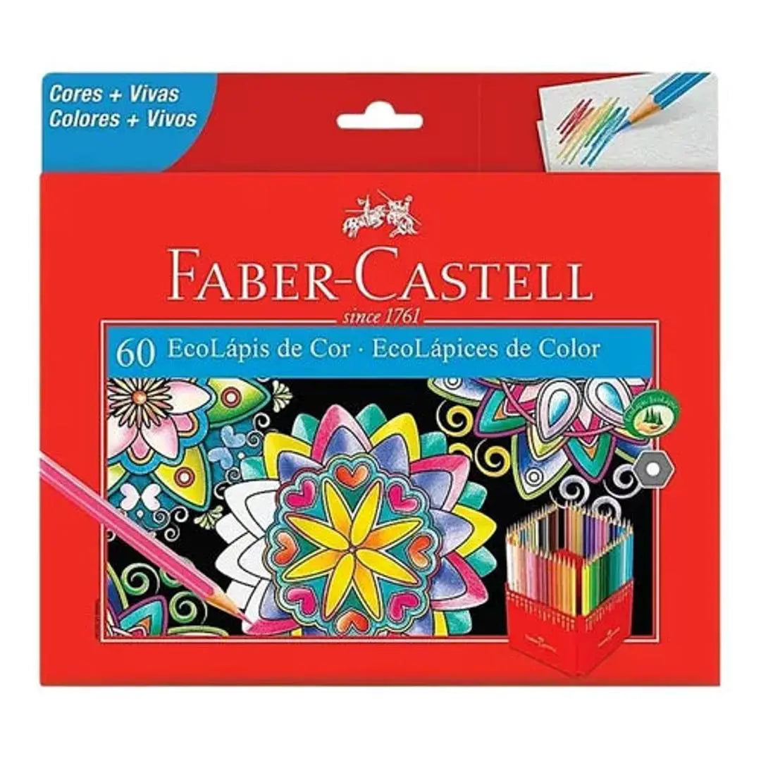 Faber Castell Lápices De Colores Profesional Hexagonal 60 Piezas