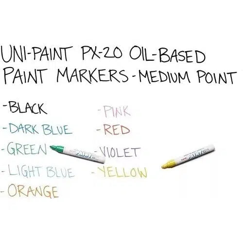 Marcador Permanente Unipaint Px-20 Uni Paint Color A Elegir