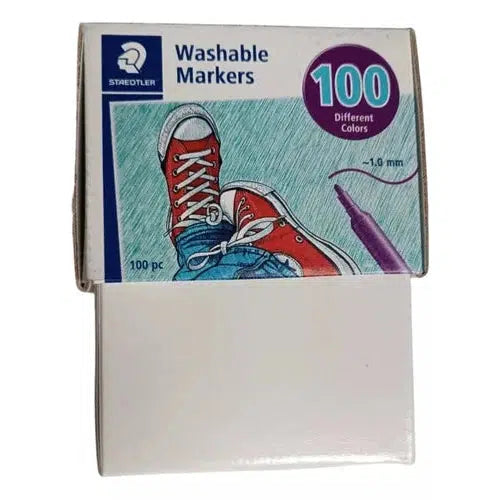 Marcadores Plumones Staedtler Washable Markers 100 Colores