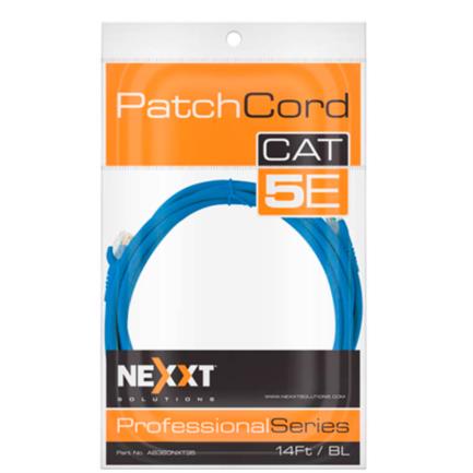 Nexxt Solutions Cable Patch Cat5e UTP RJ-45 Macho - RJ-45 Macho 4.2 Metros Azul