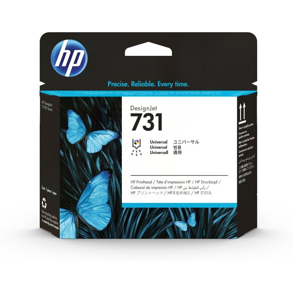 Cabezal de Impresora HP 731 Multicolor Inyección de Tinta Térmica DesignJet T1700