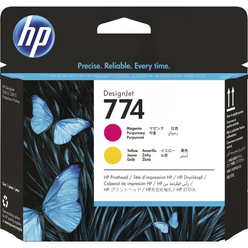 Cabezal de Impresora HP 774 Magenta, Amarillo DesignJet Z6810, Z6610