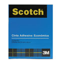 Cinta Adhesiva Scotch 3M PP12X65 (12mmx65mm) Polipropileno Base de Hule Transparente Amarilla 12 Pieza(s)