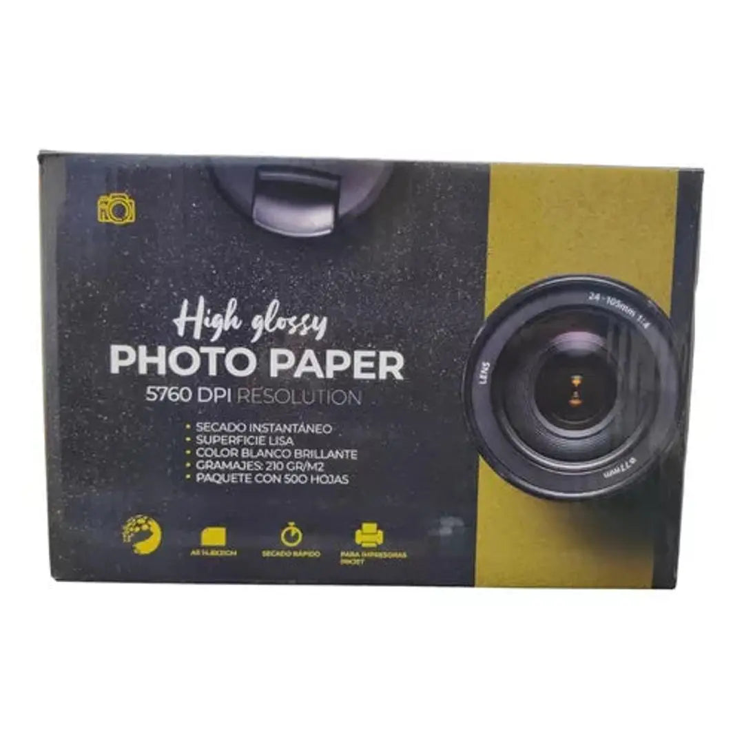 Papel Fotográfico Glossy Color Make 210 Gramos A5