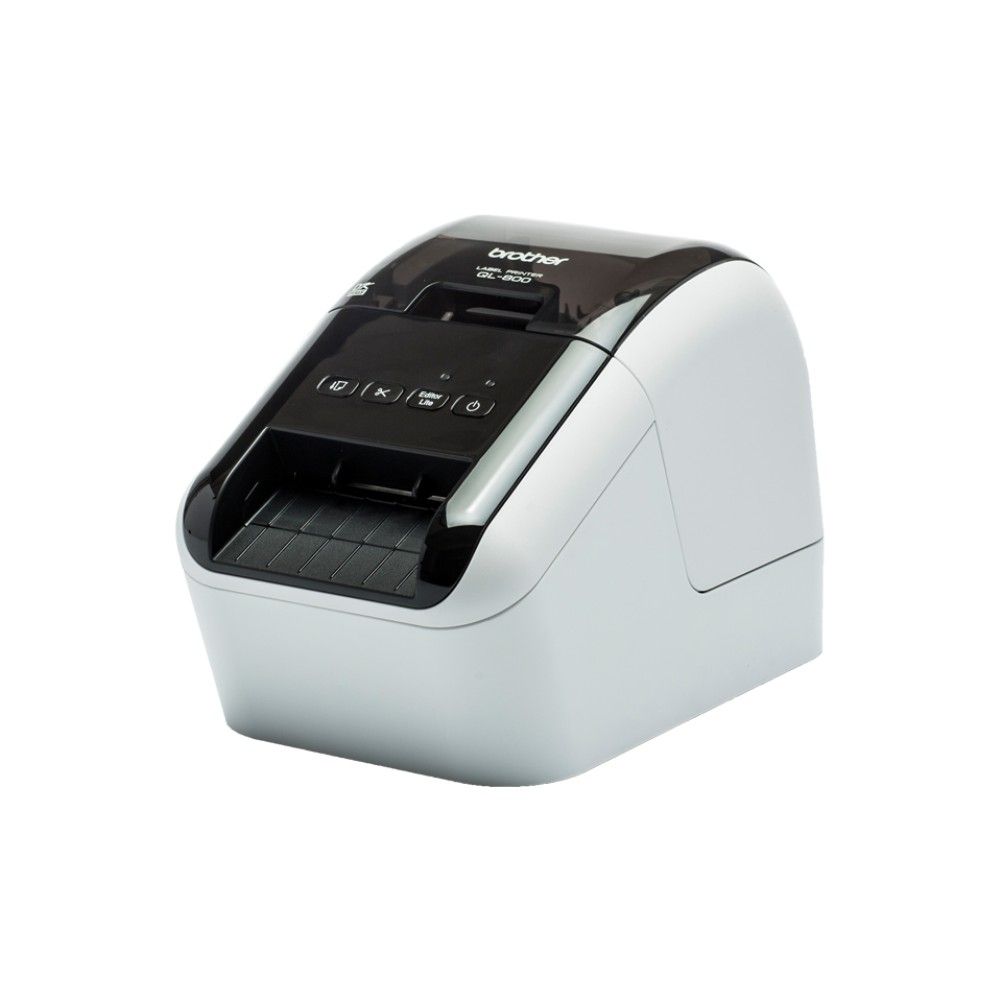 Impresora de Etiquetas Brother QL-800 Color Térmica Directa Alámbrico USB 2.0 Negro, Gris