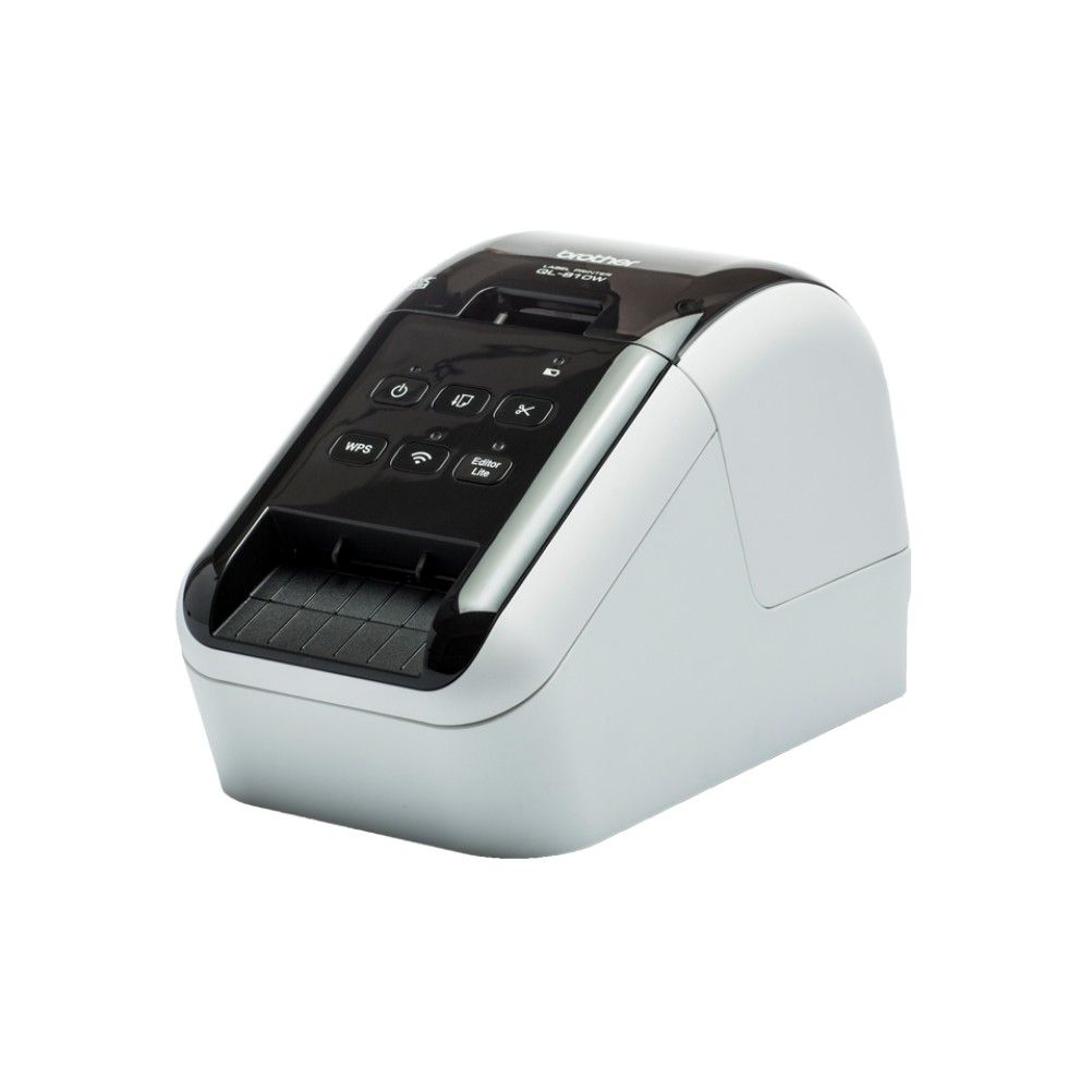 Impresora de Etiquetas Brother QL-810W Color Térmica Directa Inalambrico Wifi Negro, Blanco