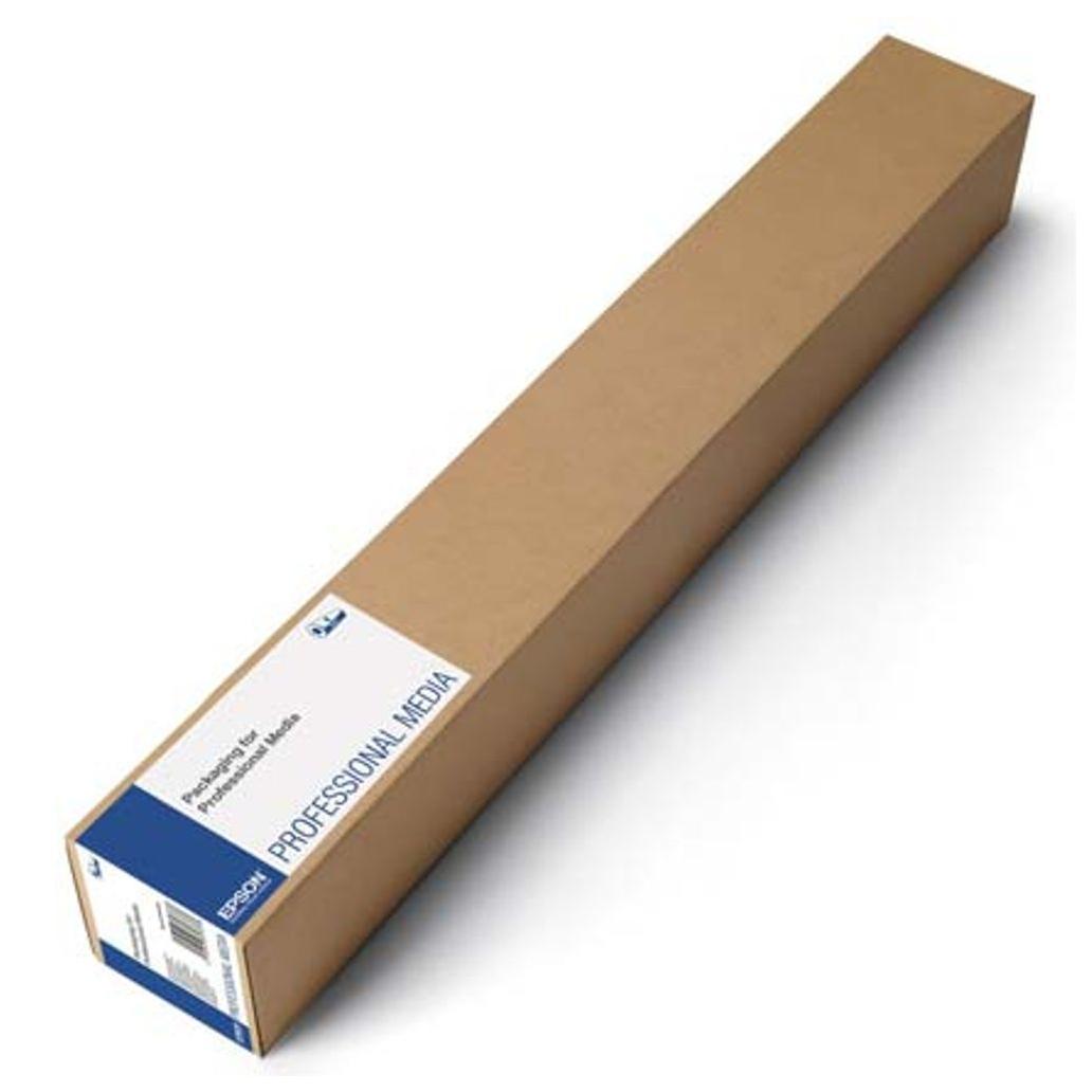 Papel Fotografico Epson en Rollo S041390 (24"X100) Impresora de Inyección de Tinta Tipo Satinado Color Blanco