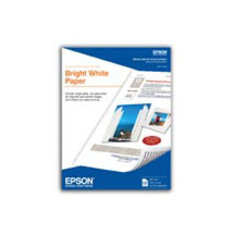 Papel para Impresora Epson Bright White Paper 90 g/m² 500 Hoja(s) Blanco