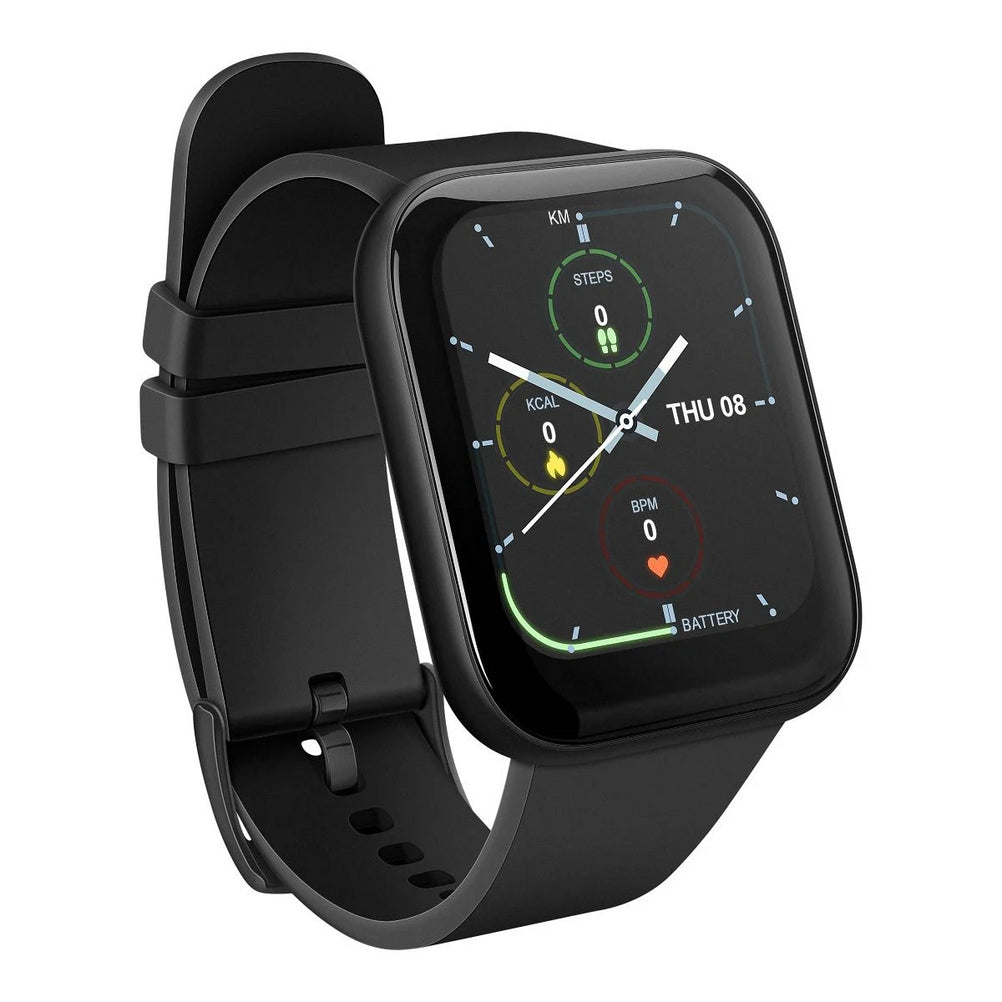 Smart Watch Steren SMART WATCH-200 (4.3") Visualizador LCD Resolución (240x240) Pixeles Inalámbrico-Bluetooth 5.0 Touch Capacidad 300 mAh Android iOS Color Negro