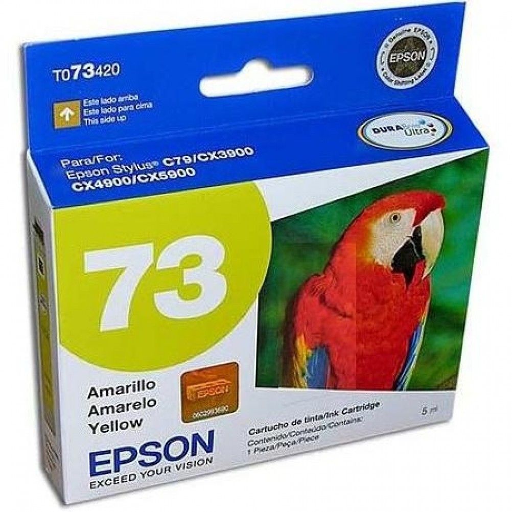 Cartucho de Tinta Epson Original T073420-AL Amarillo