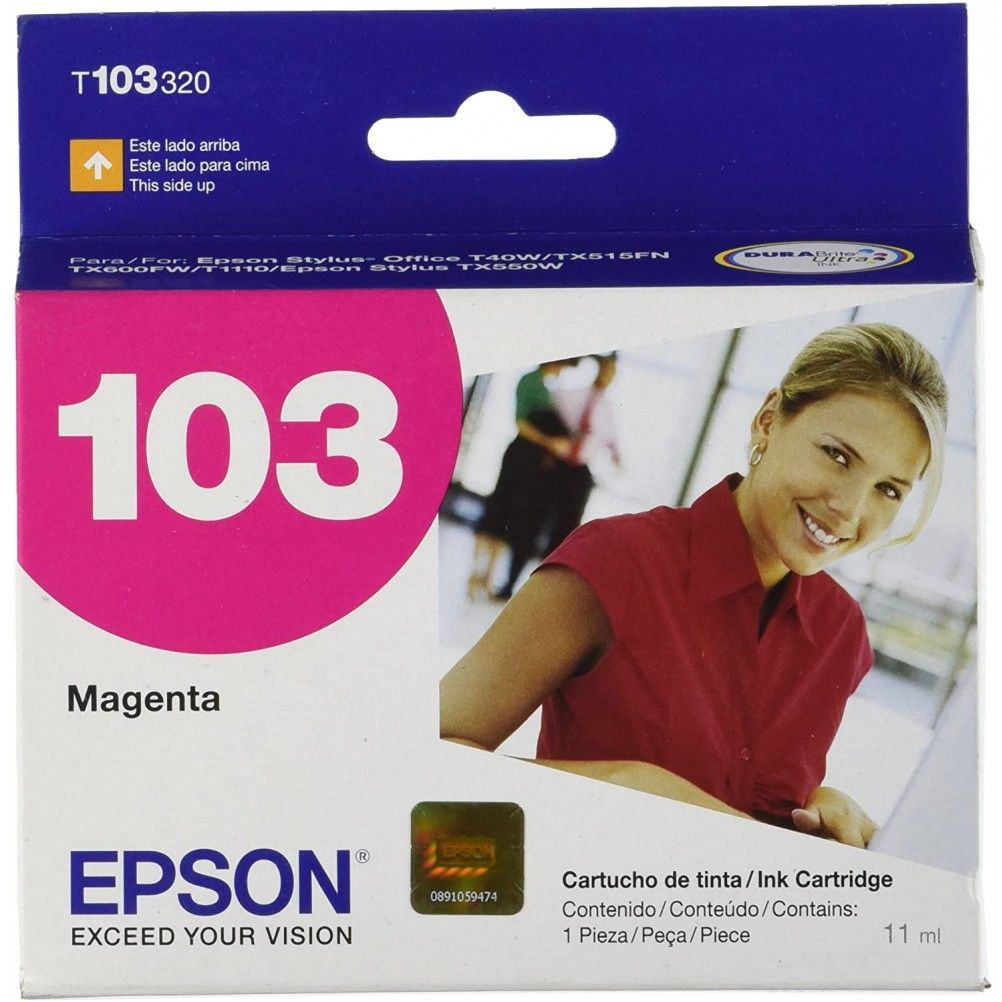 TINTA EPSON 103, MAGENTA, 11ML, T103320-AL