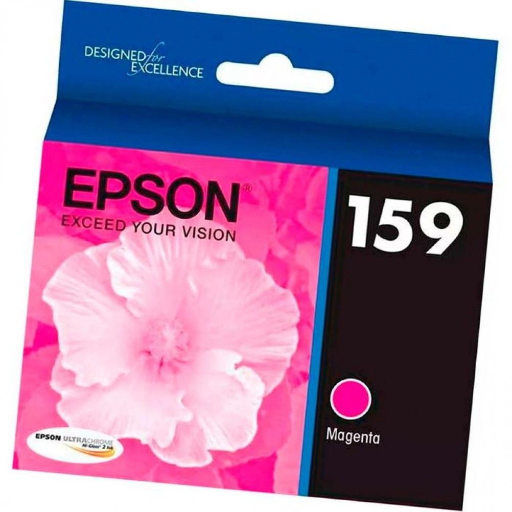 Cartucho Tinta para Impresora Epson 159 Magenta, 400 Páginas, T159320