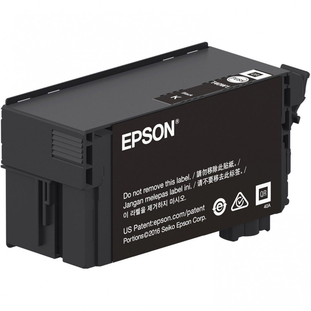 Cartucho Epson T40W Negro, 80ml