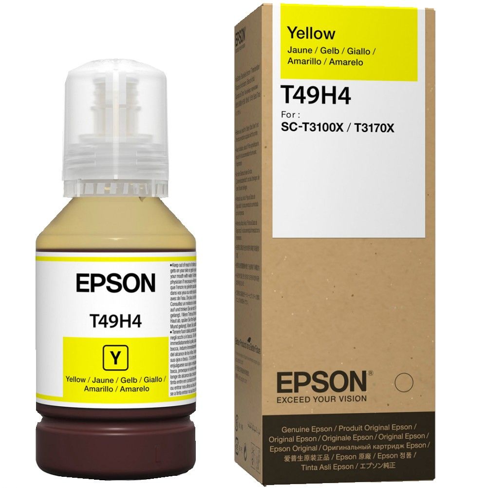 Tinta Epson Original T49H Amarillo 140ml Modelo T49H400