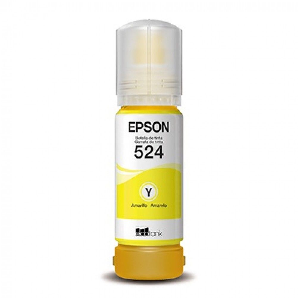 Tinta Epson T524 Color Amarillo