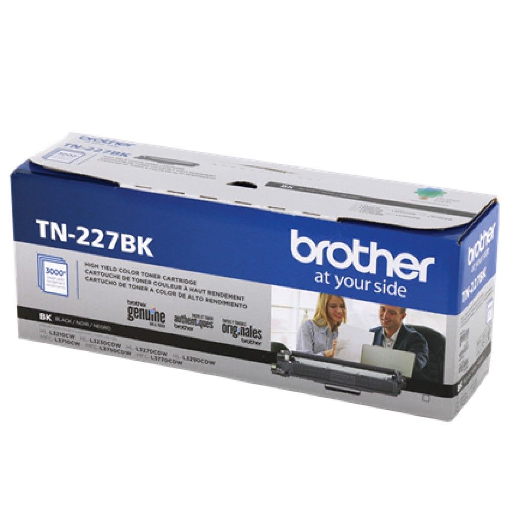 Cartucho de Tóner Brother TN-227BK Negro 3000 Página(s) HL-L3210CW, HL-L3230CDW