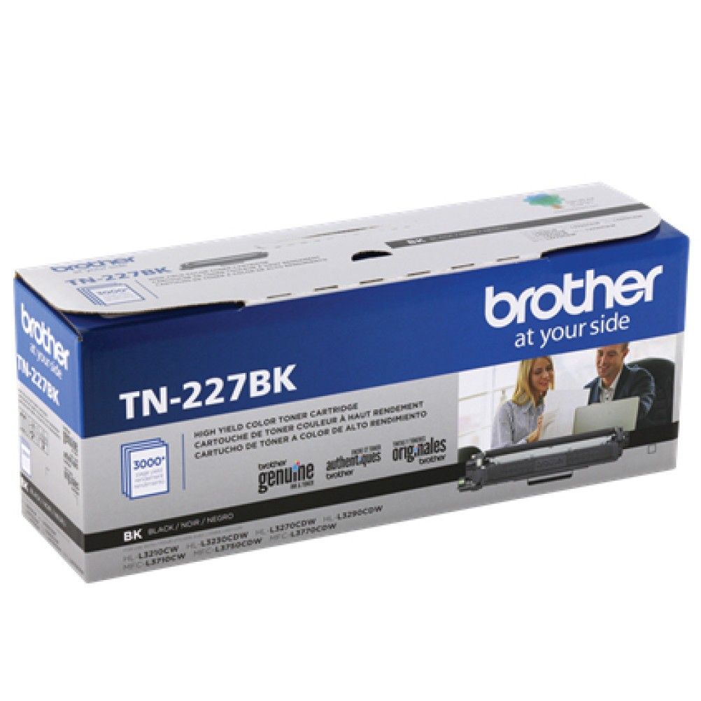 Cartucho de Tóner Brother TN-227BK Negro 3000 Página(s) HL-L3210CW, HL-L3230CDW