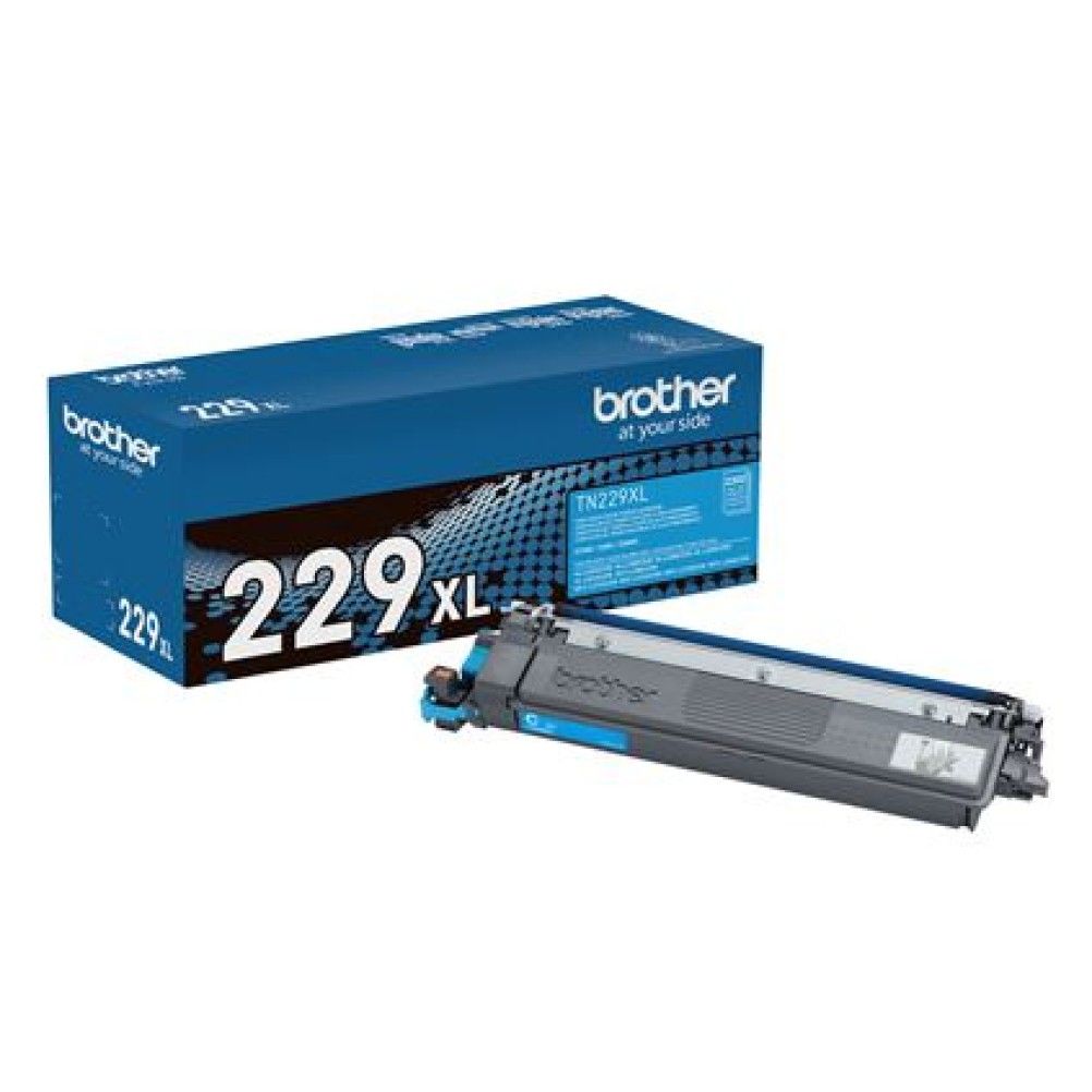 Tóner Brother TN229XLC Cian, 2300 Páginas Compatible con HL-L3220CDW. HL-L3280CDW