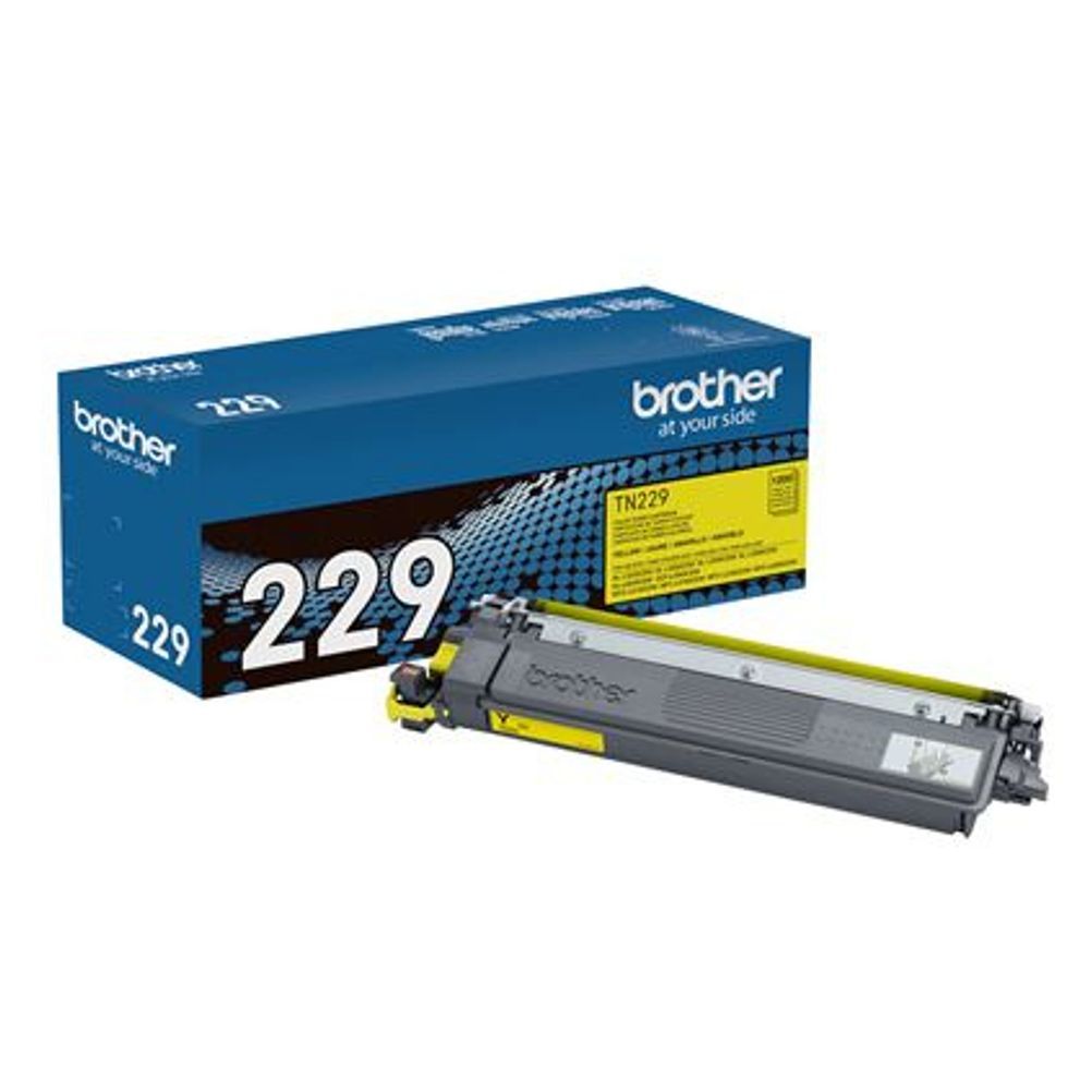 Cartucho de Tóner Brother TN229Y Color Amarillo Rendimiento de Páginas 1200 Página(s) Compatible con HL-L3220CDW, HL-L3280CDW