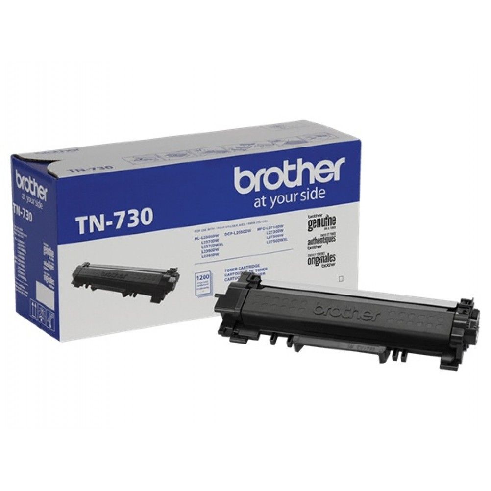 TÓNER BROTHER TN730 NEGRO, 1200 PÁGINAS