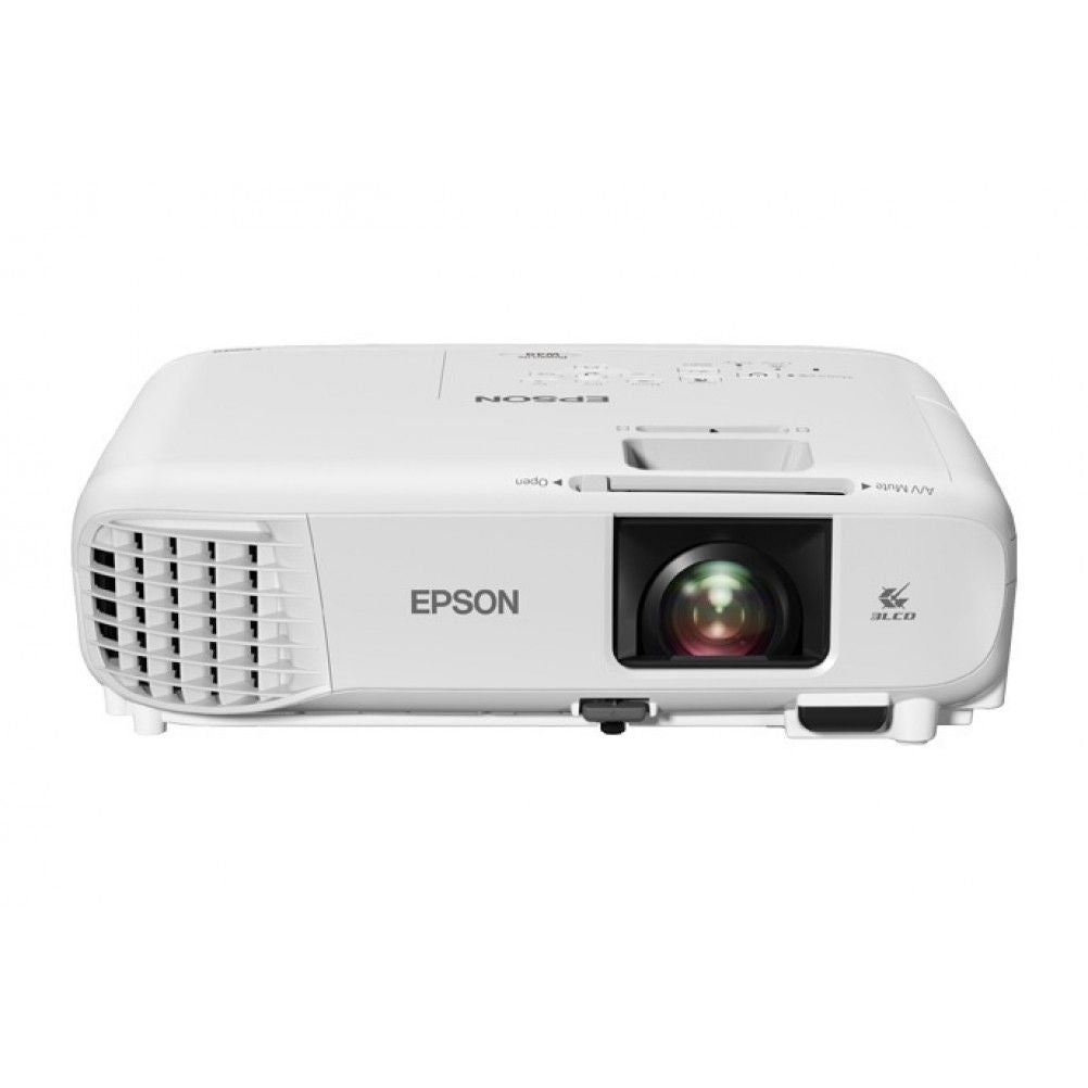 PROYECTOR PORTÁTIL EPSON POWERLITE W49 3LCD, WXGA 1280 X 800, 3800 LÚMENES, INALÁMBRICO, BLANCO V11H983020