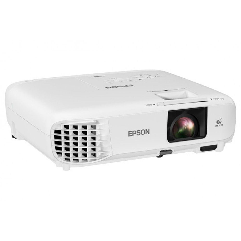 PROYECTOR PORTÁTIL EPSON POWERLITE W49 3LCD, WXGA 1280 X 800, 3800 LÚMENES, INALÁMBRICO, BLANCO V11H983020