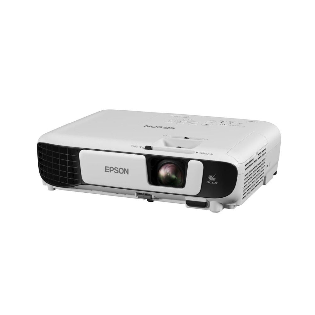 Proyector Epson PowerLite W52+ 4000 Lúmenes ANSI 3LCD WXGA (1280x800) Negro, Blanco