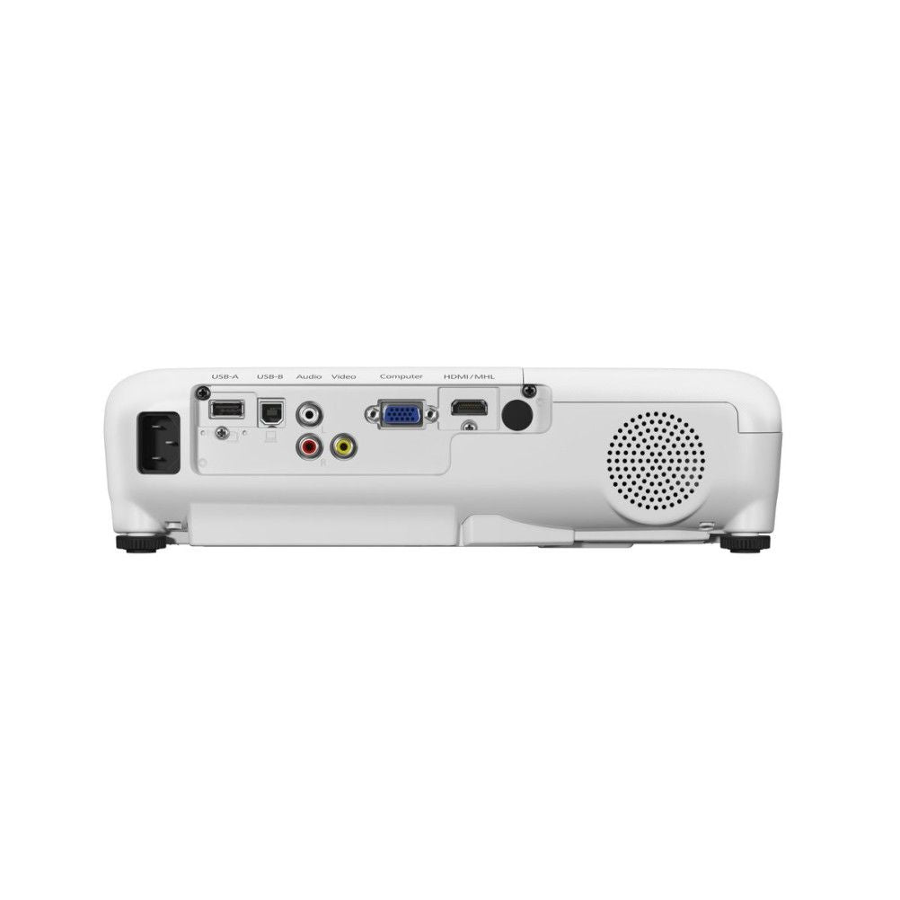 Proyector Epson PowerLite W52+ 4000 Lúmenes ANSI 3LCD WXGA (1280x800) Negro, Blanco