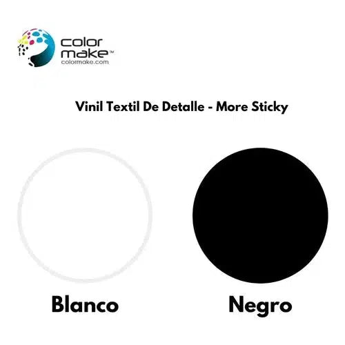 Vinil Textil De Detalle More Sticky Color Make 51 Cms de Ancho