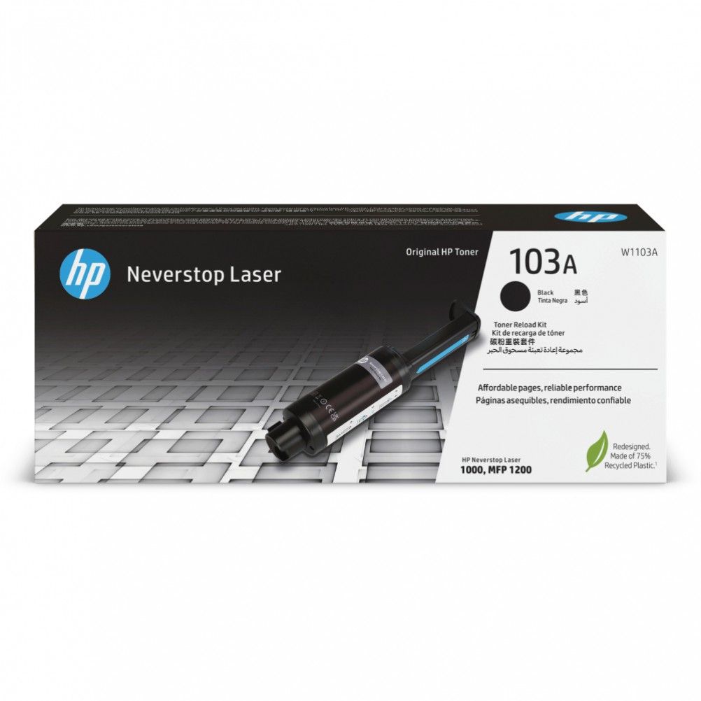 Tóner HP 103A W1103A NEGRO Neverstop 2500 PAG