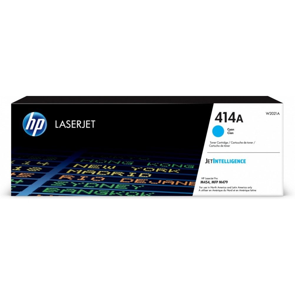 Cartucho De Toner HP 414A Cian Original Laser