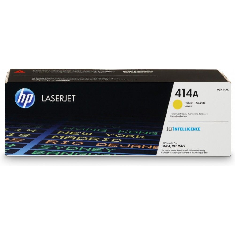 Tóner HP 414A Amarillo LaserJet Original (W2022A)