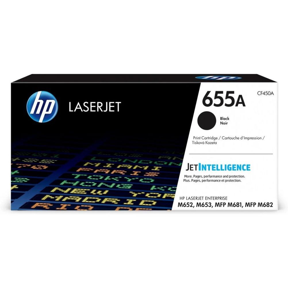 Cartucho de Toner HP 655A 12500 Pagina(s) HP LaserJet Enterprise M652, M653