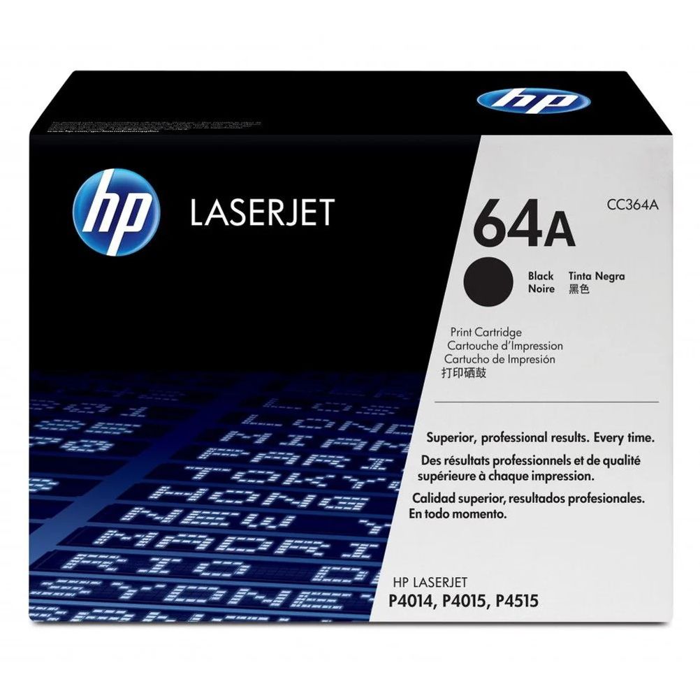 Tóner HP 64A Negro LaserJet