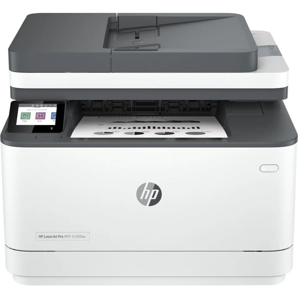 Impresora Multifuncional HP LaserJet Pro MFP 3103fdw Printer Monocromática Laser Dúplex Blanco, Negro