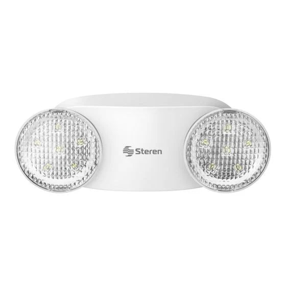 Lámpara de Emergencia LED Steren LAM-504 Direccional 28 LED 4,5 Wh Blanco