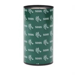 Cinta de Resina Industrial Zebra 05095BK11045 Longitud del Rollo (110x450) mm Numero de Piezas 6 Cintas por Caja Color del Producto Negro, Verde