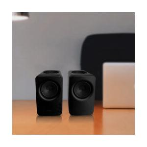 Acteck Bocina para Computadora Dynamic Exact Mini BS475, Bluetooth, Alámbrico/Inalámbrico, 2.0, 10W RMS, Negro - 2 Piezas