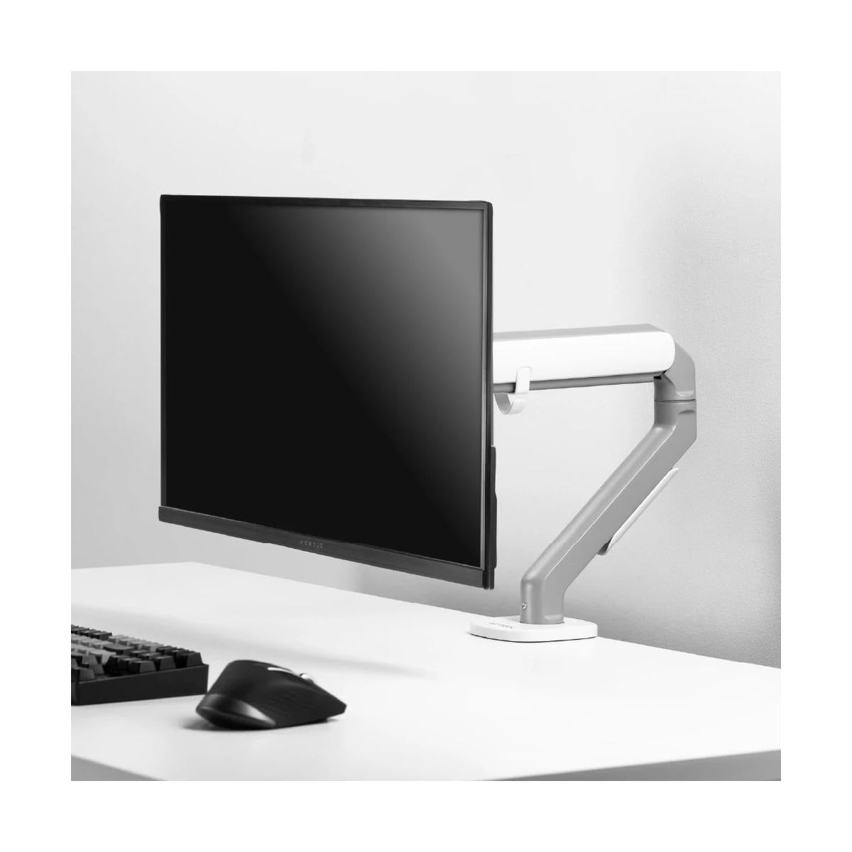 Acteck Soporte de Escritorio para Monitor, 17" - 32", hasta 9kg, Blanco