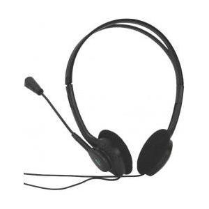 Acteck Audífonos con Micrófono AM-370, Alámbrico, 1.8 Metros, 3.5mm, Negro