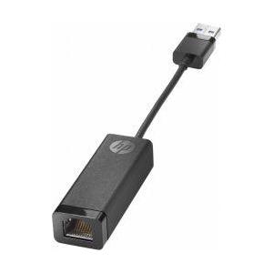 HP Adaptador USB 3.0 Macho - RJ-45 Hembra, Negro